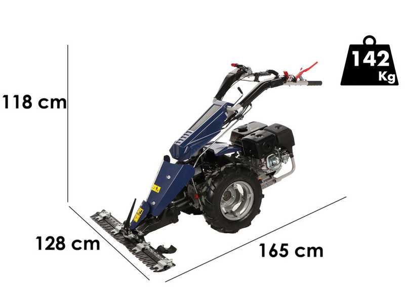 BullMach Chimera 400 - Motosegadora multifunci&oacute;n de gasolina - 420cc - 11,5 HP