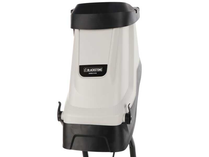 BlackStone SHRED 45 BL - Biotrituradora el&eacute;ctrica - Cuchillas reversibles y recogedor