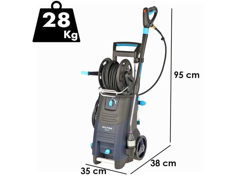 Nilfisk MC 2C-150/650 XT EU - Hidrolimpiadora de agua fr&iacute;a - 650 L/h - 150 bar