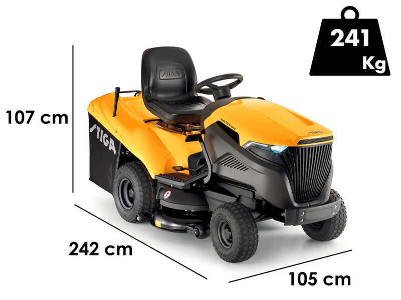 Stiga Estate 7102 W Special - Tractor cortac&eacute;sped - Motor Honda GXV 630