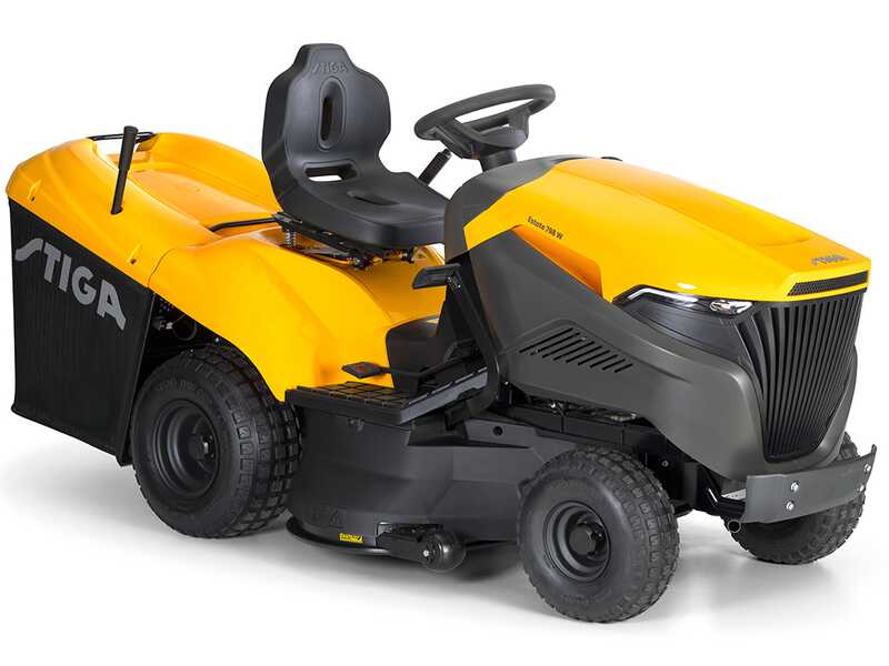 Stiga Estate 798 W - Tractor cortac&eacute;sped - cambio hidrost&aacute;tico - recogedor - mulching