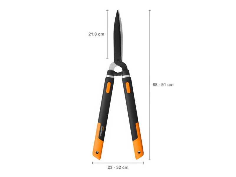 Fiskars SmartFit HS86 - Tijeras telesc&oacute;picas para setos