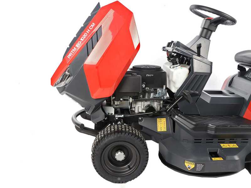 GeoTech-Pro PRTM 180-1020 H-CM - Tractor cortac&eacute;sped - Cambio hidrost&aacute;tico - Recogedor