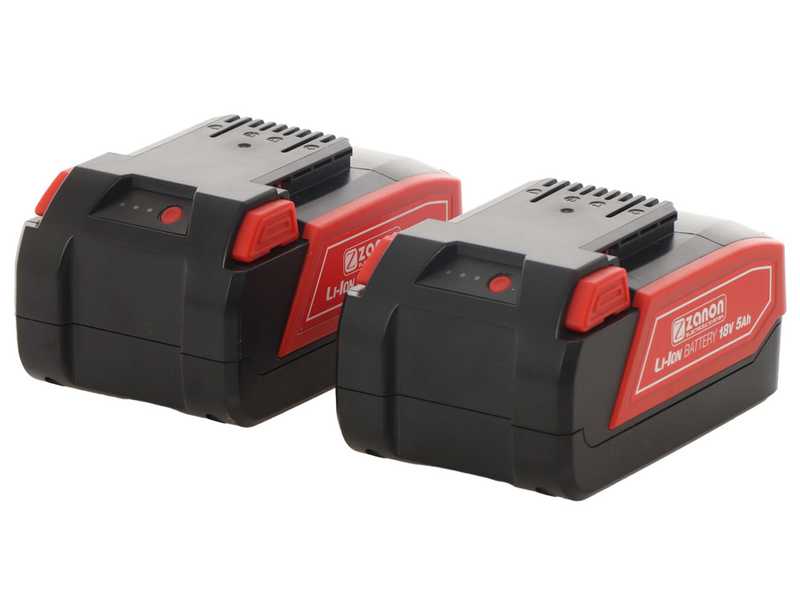 Zanon ZP 185 - Podadora manual a bater&iacute;a - 2x 18.5V 5Ah