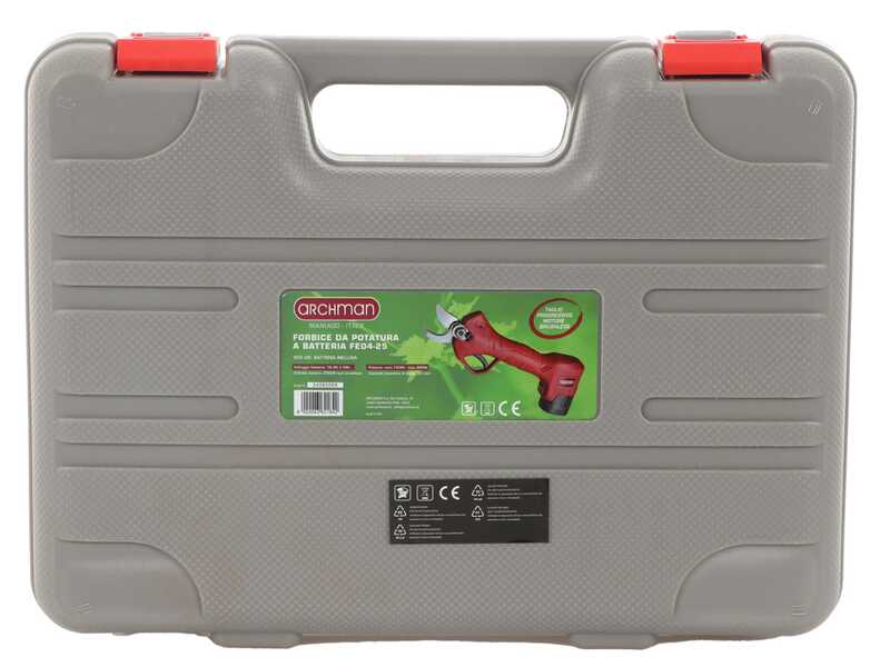 Archman FE04-25 - Tijeras de poda de bater&iacute;a - 2x 16.8V 2.5Ah