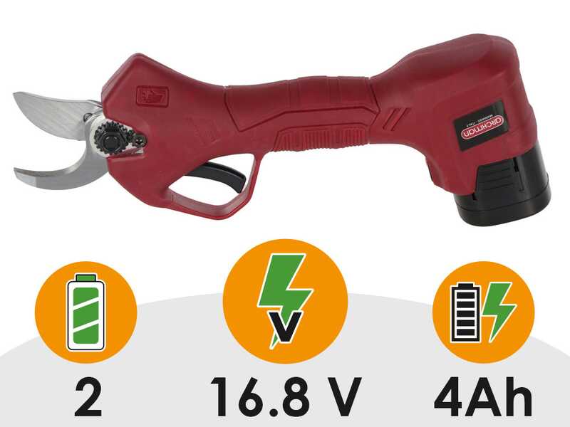 Archman FE04-25 - Tijeras de poda de bater&iacute;a - 2x 16.8V 2.5Ah