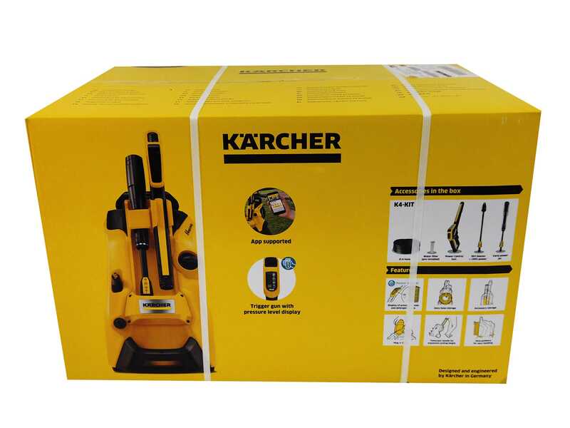 Karcher K4 Power Control Flex - Hidrolimpiadora de agua fr&iacute;a - 420 L/h - 130 bar