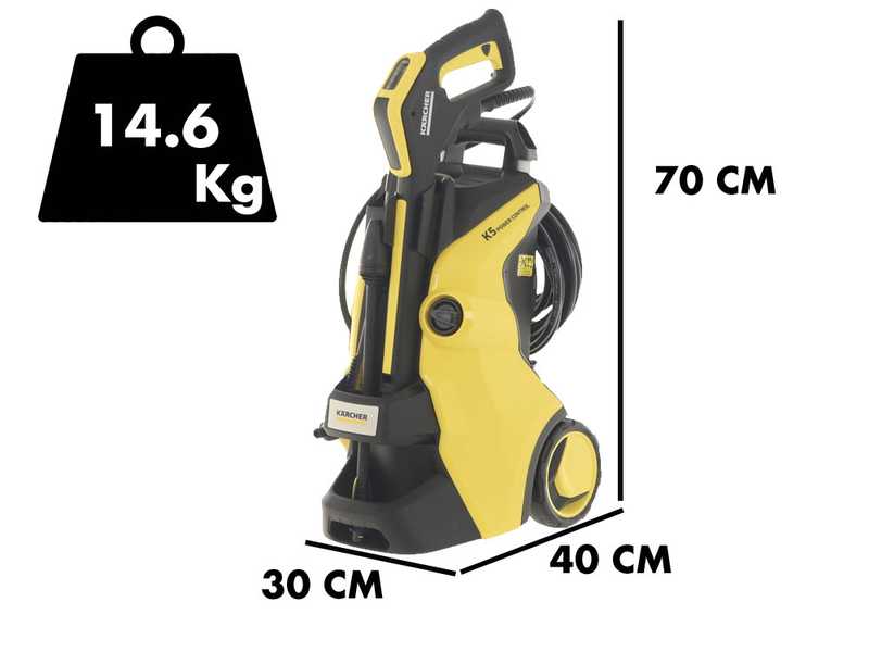 Karcher K5 Power Control Flex - Hidrolimpiadora de agua fr&iacute;a - 500 L/h - 145 bar