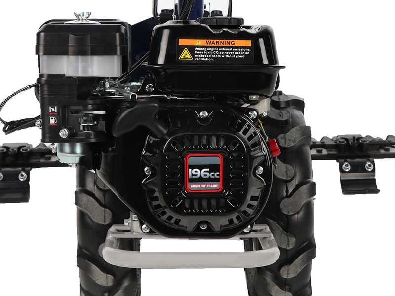 BullMach Chimera 300 - Motocultor de gasolina - Loncin G200F - 6.5HP
