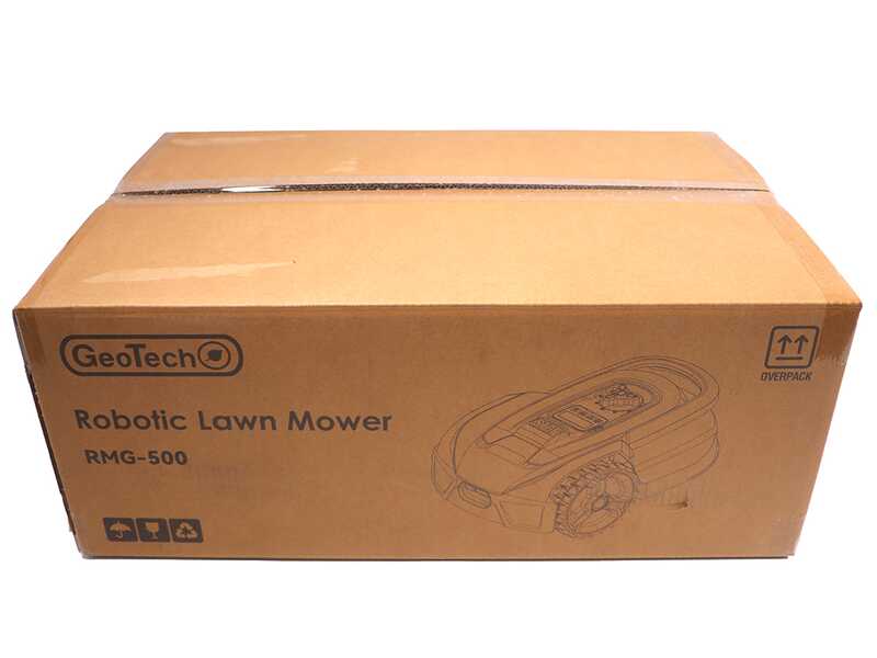 GeoTech RMG-500 - Robot cortac&eacute;sped - Con cable perimetral