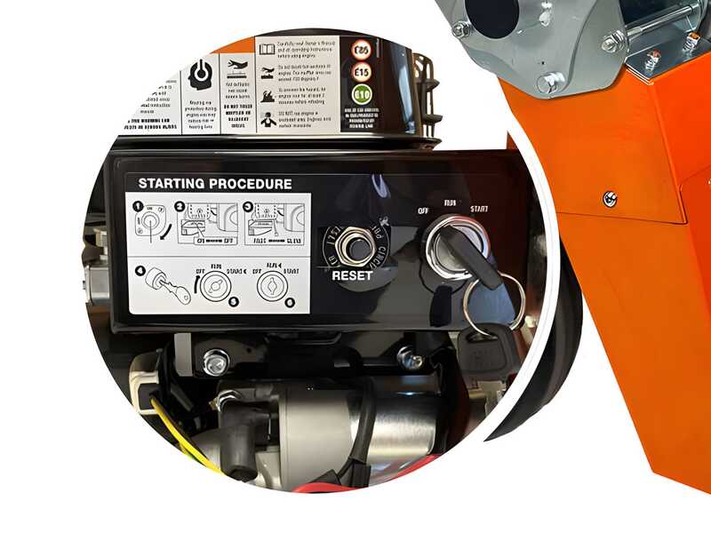 Forest Master FM6DDES-MUL - Biotrituradora de gasolina - Motor de gasolina LCT de 6 HP - Arranque el&eacute;ctrico