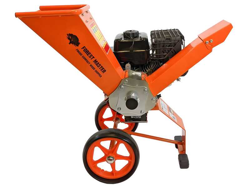 Forest Master FM6DDES - Biotrituradora de gasolina - Motor LCT de 7 HP - Arranque el&eacute;ctrico