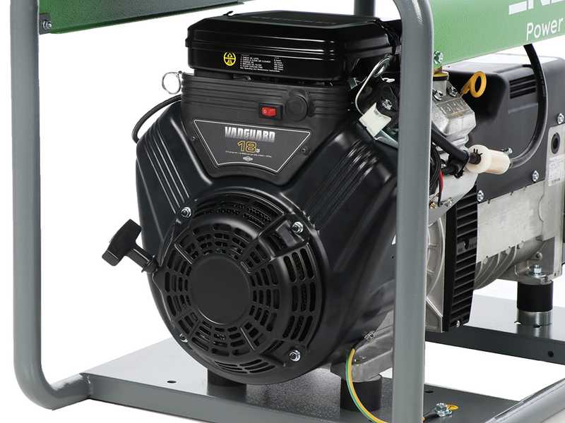 Energy EY-12MB AVR - Generador de corriente de gasolina con AVR 9,5 kW - Continua 8,5 Monof&aacute;sico