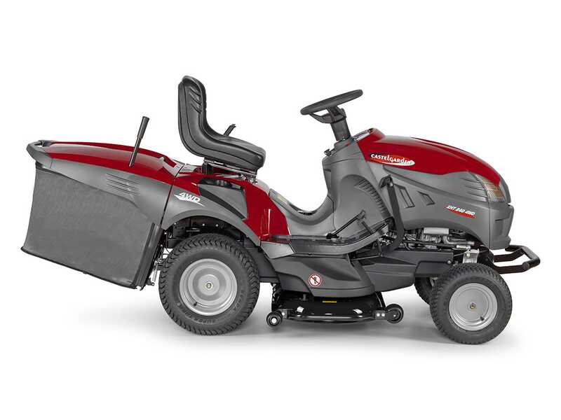 Castelgarden XHT 240 4WD - Tractor cortac&eacute;sped con recogedor - cambio hidrost&aacute;tico