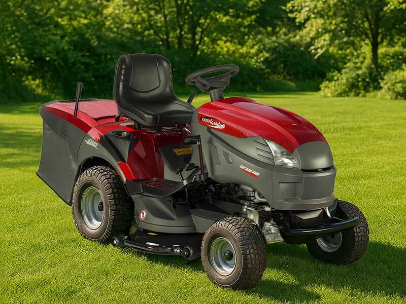 Castelgarden XHT 240 4WD - Tractor cortac&eacute;sped con recogedor - cambio hidrost&aacute;tico