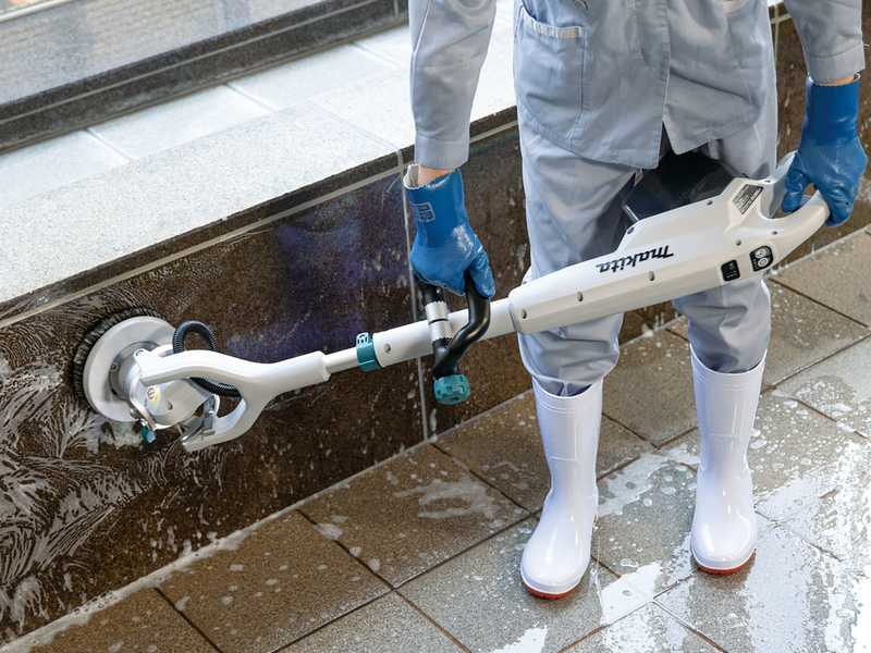 MAKITA PS001GZ - Cepillo limpiador de suelos - 40V - BATER&Iacute;A Y CARGADOR NO EST&Aacute;N INCLUIDOS