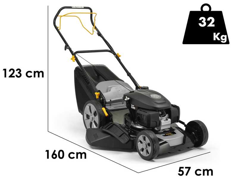 Alpina AL4 51 SHQ - Cortac&eacute;sped autopropulsado de gasolina - Motor Honda GCVx 145 - Corte 51cm