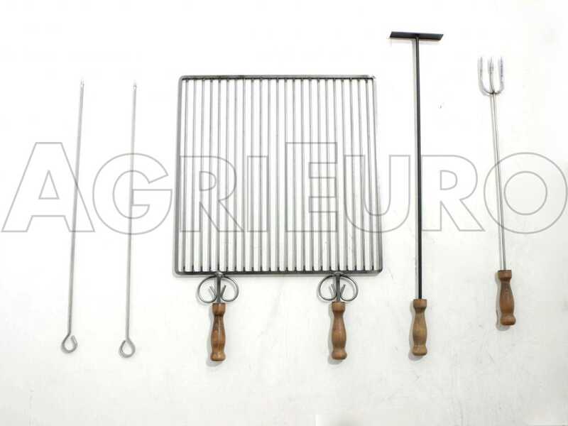 Cruccolini Fuocone - Barbacoa de le&ntilde;a y carb&oacute;n de hierro artesanal