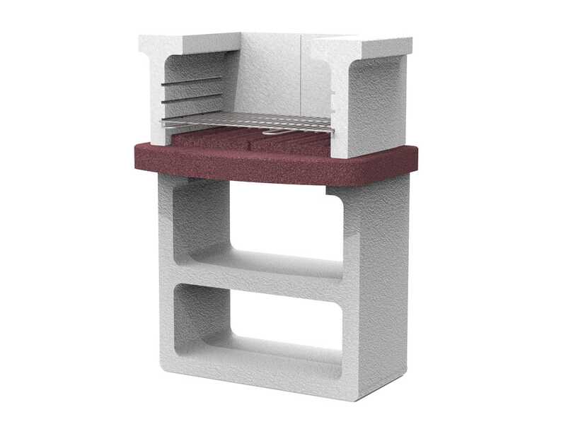 Linea VZ Ischia New - Barbacoa de obra de carb&oacute;n
