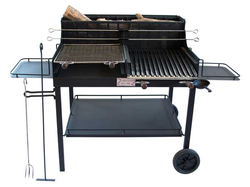 Cruccolini Little Tuscany - Barbacoa de hierro artesanal de le&ntilde;a y carb&oacute;n
