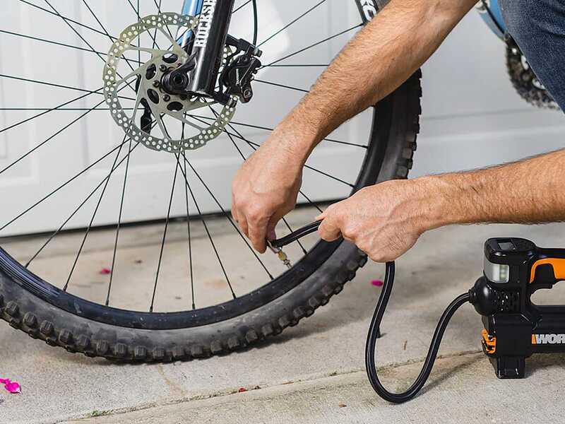Worx WX092.9 - Compresor el&eacute;ctrico de bater&iacute;a - BATER&Iacute;A Y CARGADOR NO EST&Aacute;N INCLUIDOS