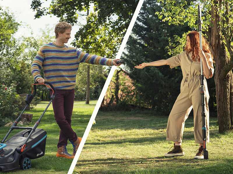 Gardena PowerJet Collect 18 P4A - Soplador Aspirador de bater&iacute;a - BATER&Iacute;AS Y CARGADOR NO EST&Aacute;N INCLUIDOS