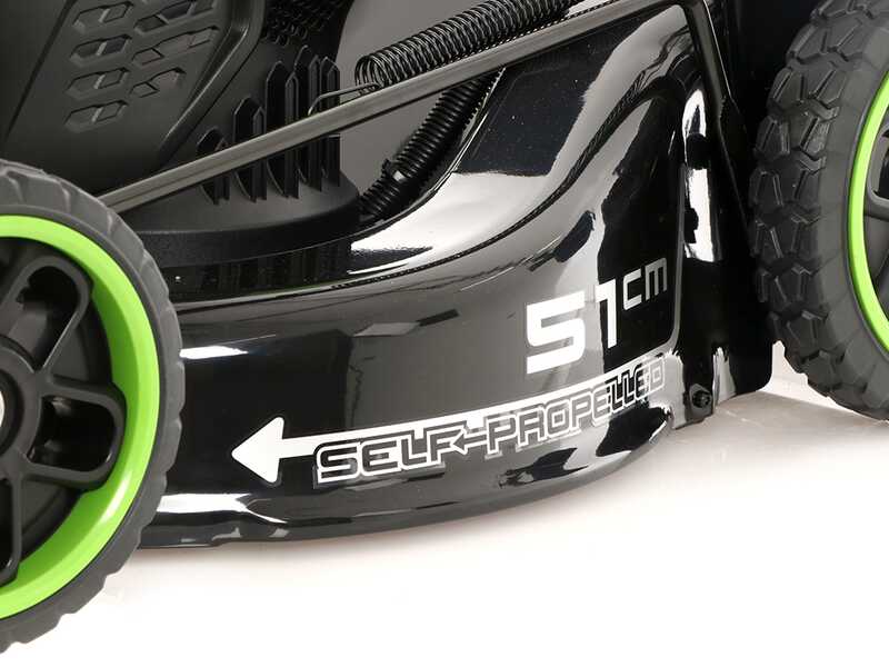 Greenworks GD48LM51SPIIK5 - Cortac&eacute;sped autopropulsado de bater&iacute;a - 48V/5Ah - Corte 51 cm