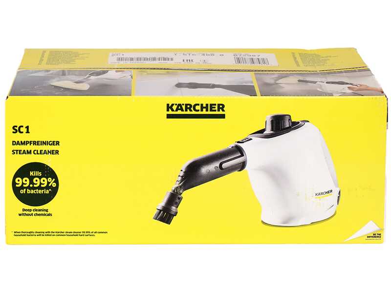 Karcher SC 1 - Limpiador a vapor port&aacute;til - 1200 W