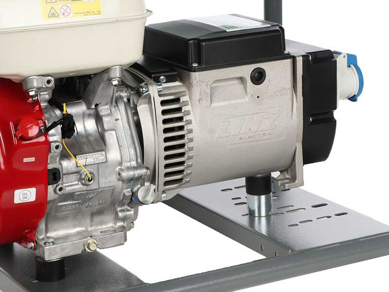 Energy EY-5,5MB - Generador de corriente de gasolina 4,4 kW - Continua 3,9 Monof&aacute;sica