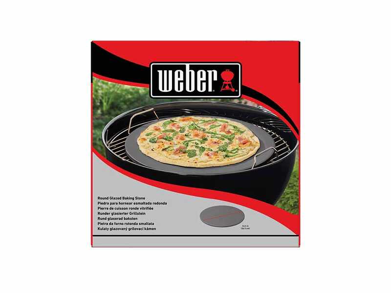 Piedra de horno redonda esmaltada 36 cm Weber