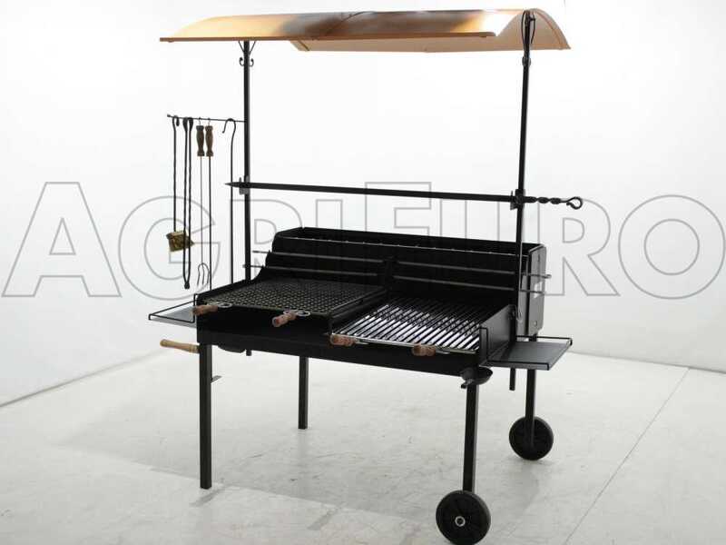 Cruccolini Tuscany Maxi - Barbacoa de le&ntilde;a y carb&oacute;n de hierro artesanal