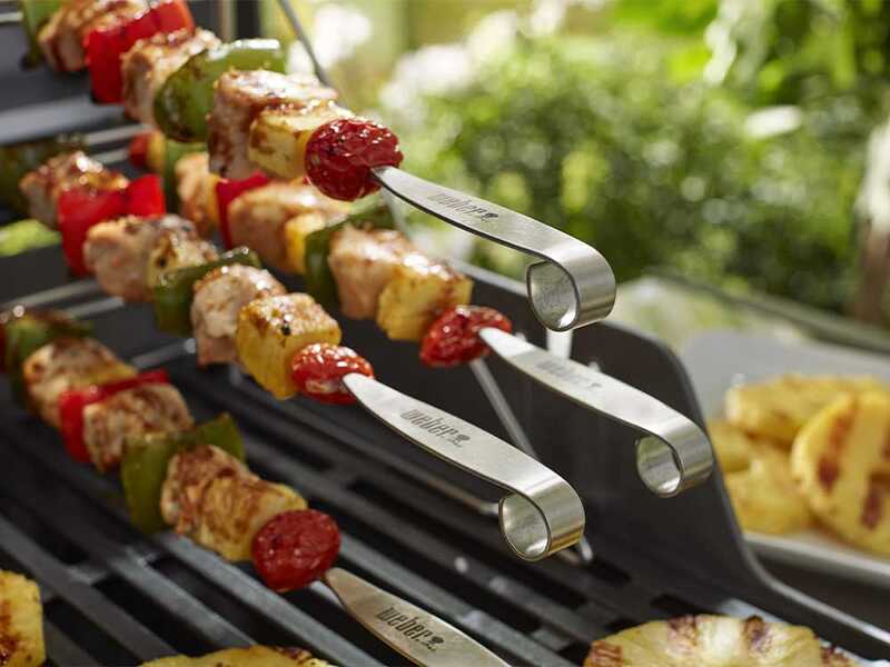 Set de 4 brochetas Weber