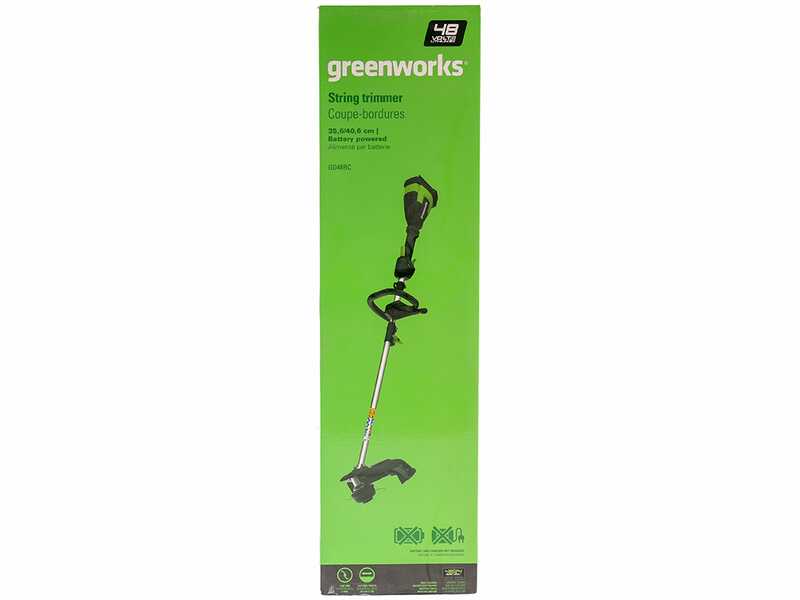 Greenworks GD48BCK4 - Desbrozadora de bater&iacute;a - 48V - 4Ah