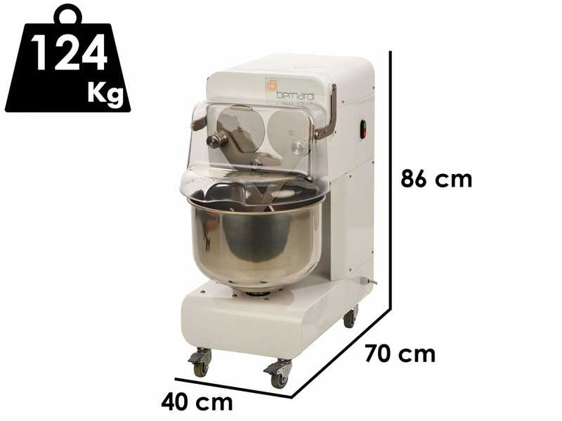 Bernardi FMR10 - Amasadora de brazos - 12 kg
