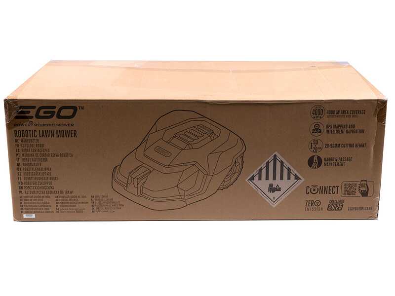 EGO RM 4000 E - Robot cortac&eacute;sped - con bater&iacute;a de litio de 24V - 10Ah