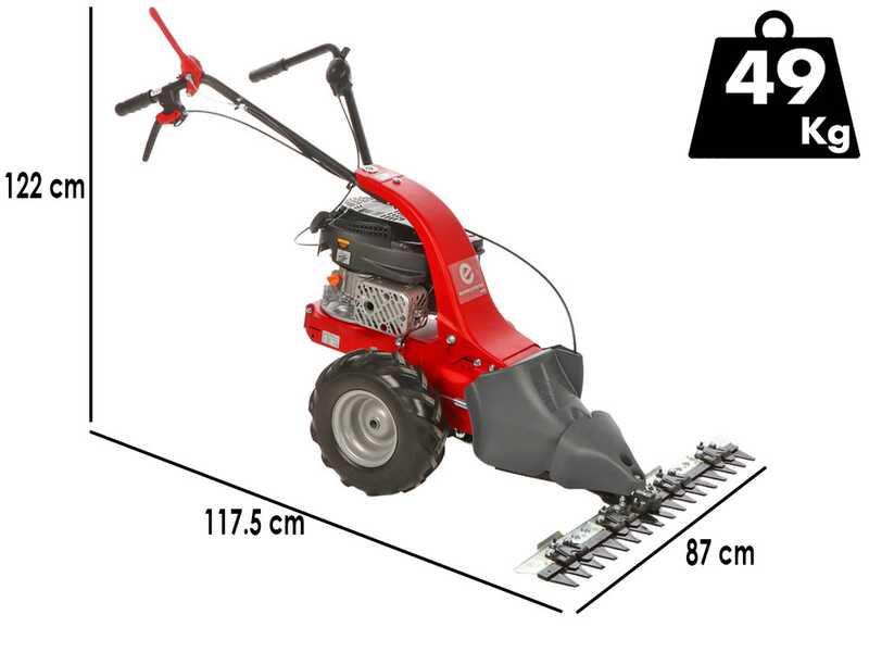Eurosystems M90 - Motosegadora monocuchilla - Rato RV145