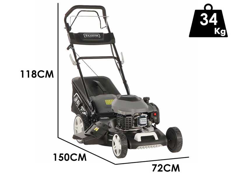 Blackstone Essentials ESP 560-224 - Cortac&eacute;sped autopropulsado - 4 en 1 - Motor de gasolina de 224cc