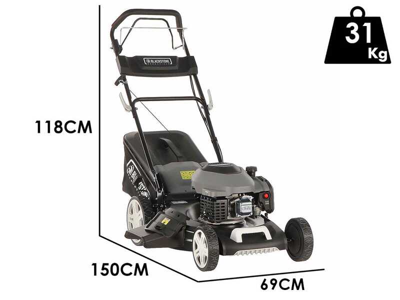 Blackstone Essentials ESP 510-200 - Cortac&eacute;sped autopropulsado - 4 en 1 - Motor de gasolina de 200cc