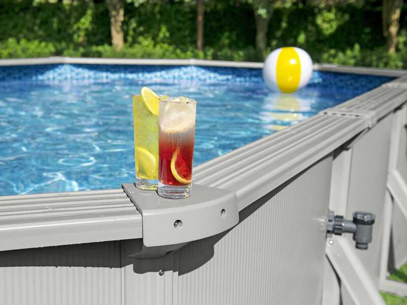 Bestway Hydrium 56369 - 610x366x122 cm - Piscina ovalada para 11-15 personas