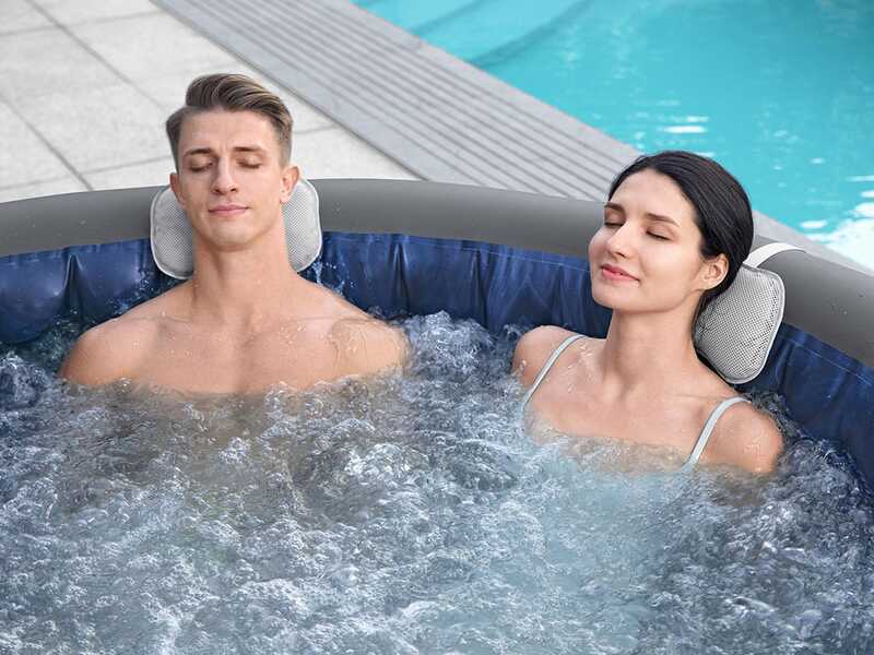 Bestway Lay-Z-Spa Santorini HydroJet 6001T - &Oslash;216x80 cm - Piscina hidromasaje spa
