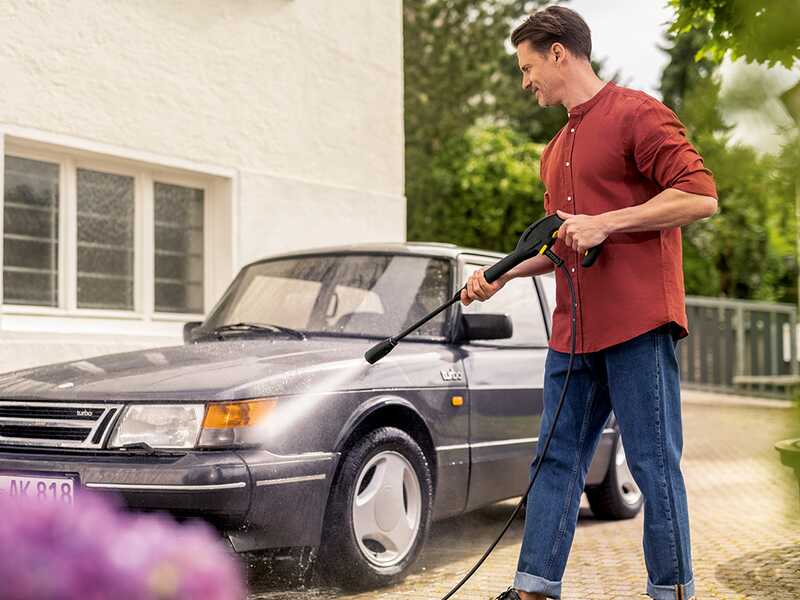 Karcher K4 Classic - Hidrolimpiadora de agua fr&iacute;a - 130 bar - 420 L/h