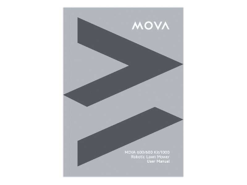 MOVA 1000 - Robot cortac&eacute;sped - Sin instalaci&oacute;n