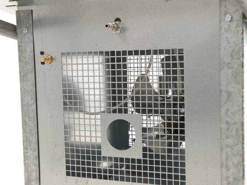 Deshojadora nuem&aacute;tica para aceitunas de aire comprimido 11-S Zincato - Con rejilla de pre-filtrado