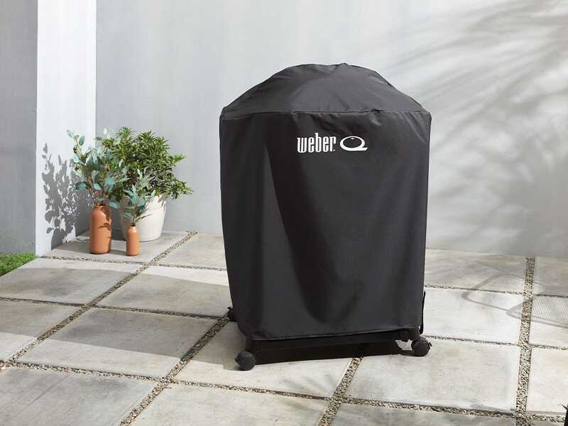 Funda de vinilo para barbacoa Q1000 y Q2000 Weber