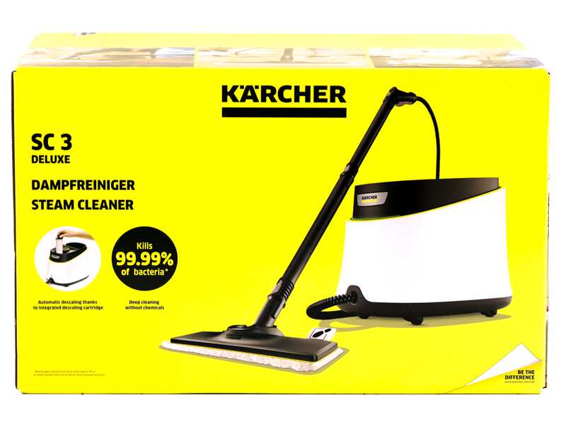 Karcher SC 3 Deluxe - Limpiador a vapor - 1900 W