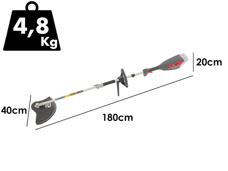Ama Freemow 98702 - Desbrozadora de bater&iacute;a multifunci&oacute;n - 40V - BATER&Iacute;A Y CARGADOR NO EST&Aacute;N INCLUIDOS