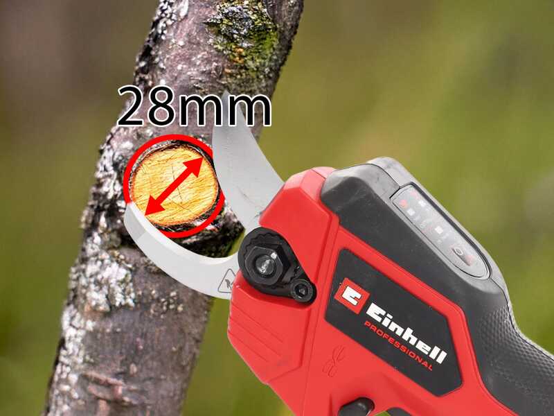 Einhell GP-LS 18/28 LI BL - Solo - Tijeras de poda de batería - BATERÍA Y CARGADOR NO ESTÁN INCLUIDOS