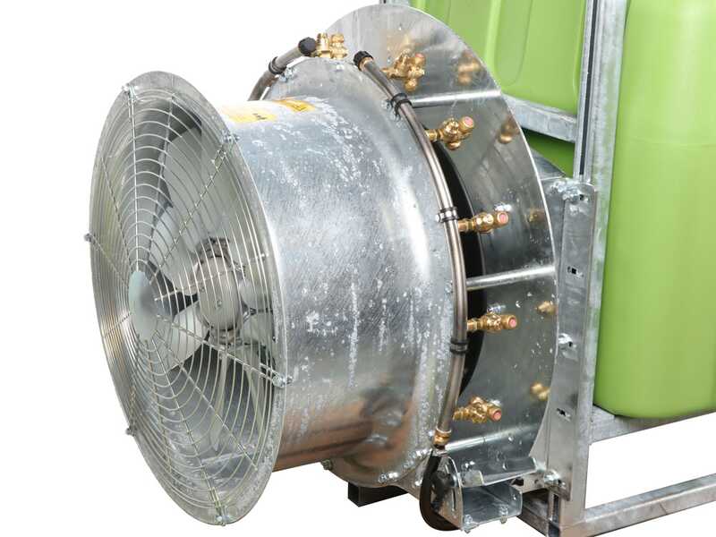 Seven Italy 200 - Atomizador con enganche para tractor para pulverizaci&oacute;n - Capacidad 200 L - Bomba APS 51