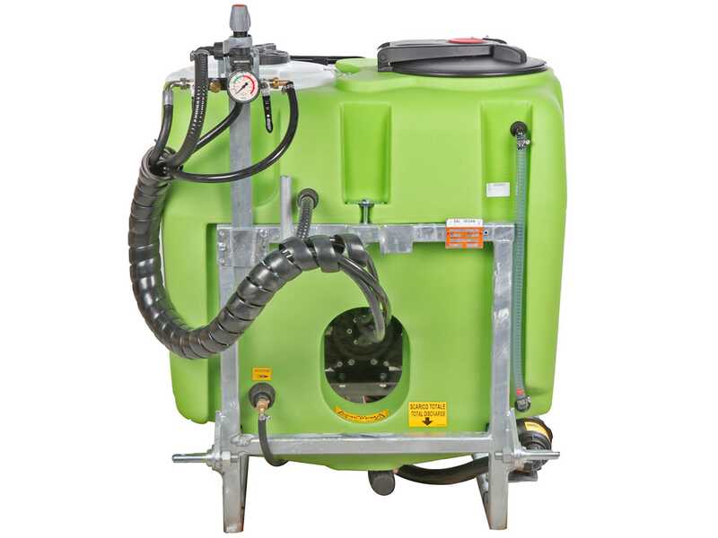 Seven Italy 200 - Atomizador con enganche para tractor para pulverizaci&oacute;n - Capacidad 200 L - Bomba APS 51