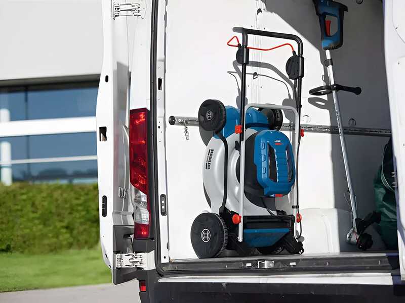 Bosch Professional GRA 18V2-46 - Cortac&eacute;sped de bater&iacute;a - 2x18V 8Ah - Corte 46 cm